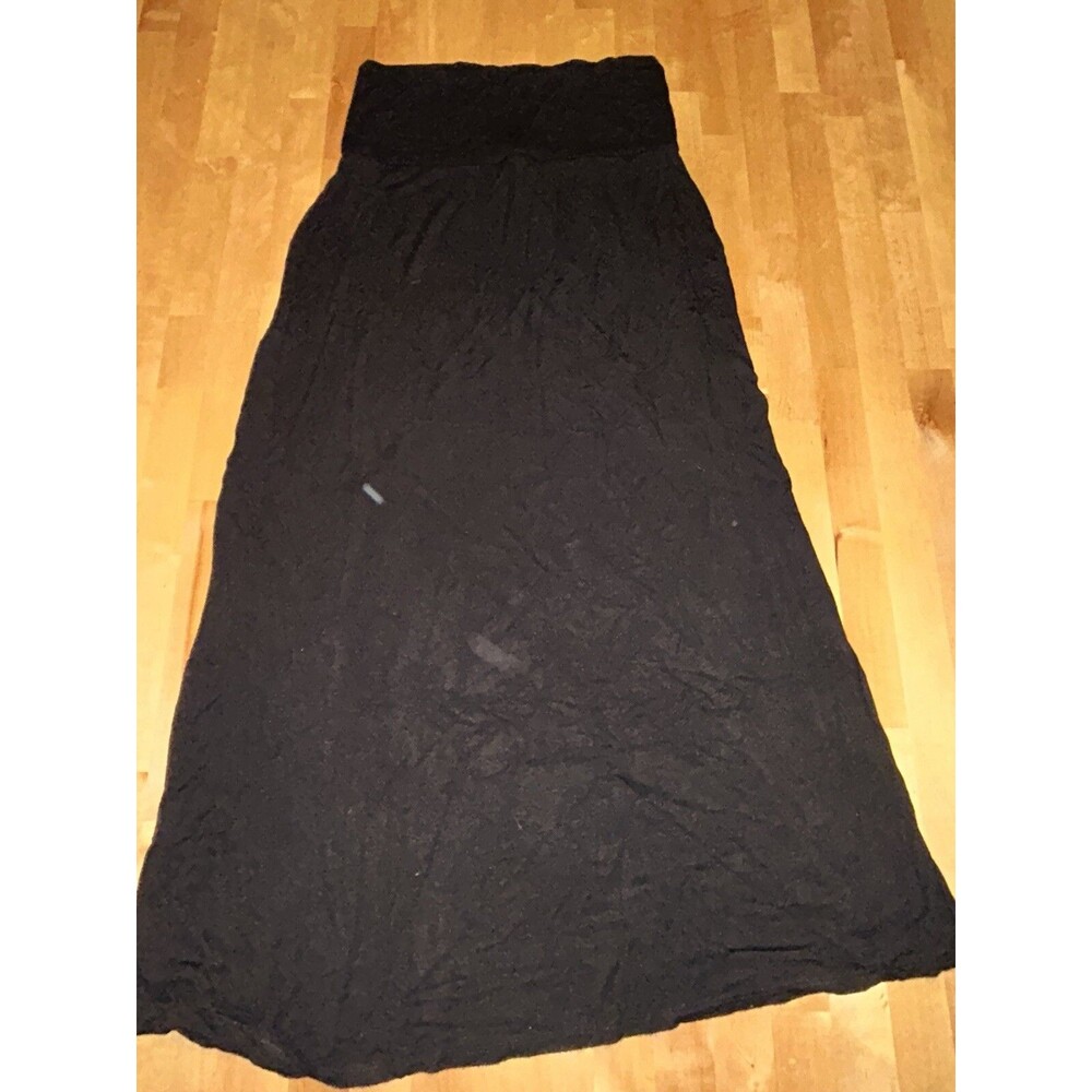 Womens Black Maxi Skirt Size Medium